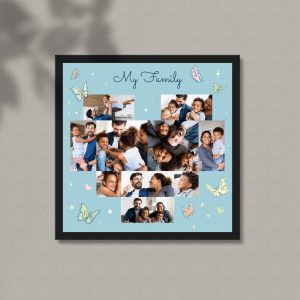 Family Moment Photo Collage Frame